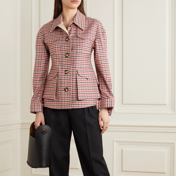 WALES BONNER women's Mambo Red/Blue Jacket Size 46/XL - Picture 4 of 12